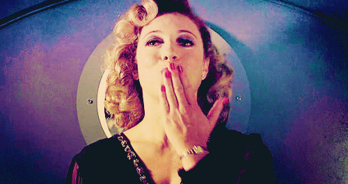 River song blowing kiss